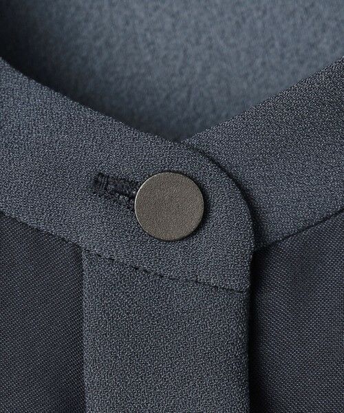 L size ONWARD(大きいサイズ) / エルサイズオンワード シャツ・ブラウス | 【WEB限定カラーあり】 FluidBackSatin バンドカラーシャツ | 詳細11