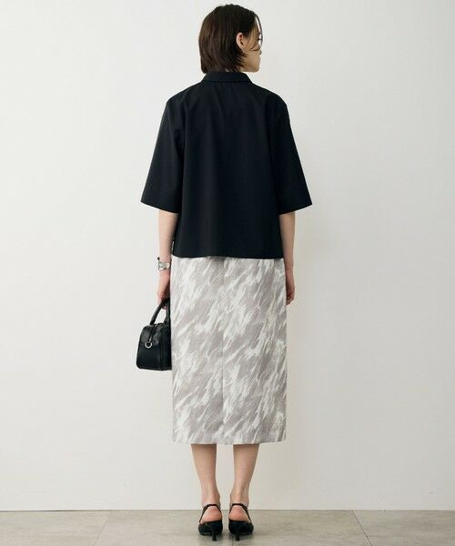 L size ONWARD(大きいサイズ) / エルサイズオンワード シャツ・ブラウス | ドライクールトロ 5分袖シャツ | 詳細19