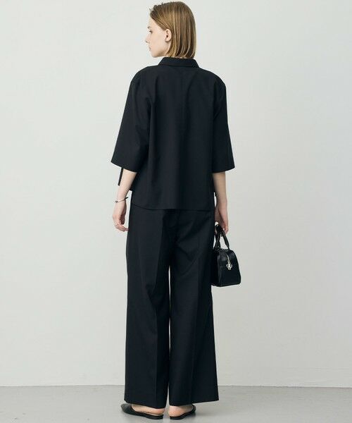 L size ONWARD(大きいサイズ) / エルサイズオンワード シャツ・ブラウス | ドライクールトロ 5分袖シャツ | 詳細21