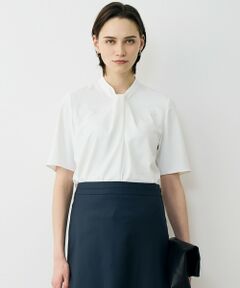 L size ONWARD(大きいサイズ) / エルサイズオンワード シャツ・ブラウス | ストレッチジョーゼット ドレープデザインブラウス