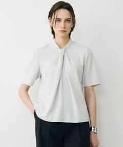 L size ONWARD(大きいサイズ) / エルサイズオンワード シャツ・ブラウス | ストレッチジョーゼット ドレープデザインブラウス