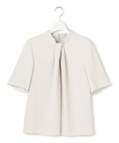 L size ONWARD(大きいサイズ) / エルサイズオンワード シャツ・ブラウス | ストレッチジョーゼット ドレープデザインブラウス | 詳細7