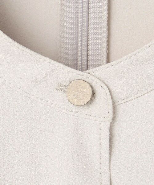 L size ONWARD(大きいサイズ) / エルサイズオンワード シャツ・ブラウス | ストレッチジョーゼット ラッフルディテールブラウス | 詳細10