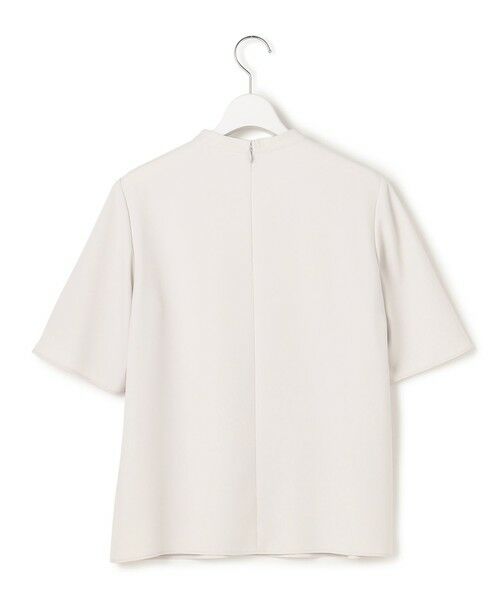 L size ONWARD(大きいサイズ) / エルサイズオンワード シャツ・ブラウス | ストレッチジョーゼット ラッフルディテールブラウス | 詳細12