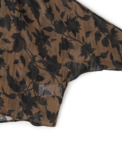 L size ONWARD(大きいサイズ) / エルサイズオンワード シャツ・ブラウス | 【30th ANNIVERSARY】 アーカイブフラワープリント ドルマンスリーブブラウス | 詳細6