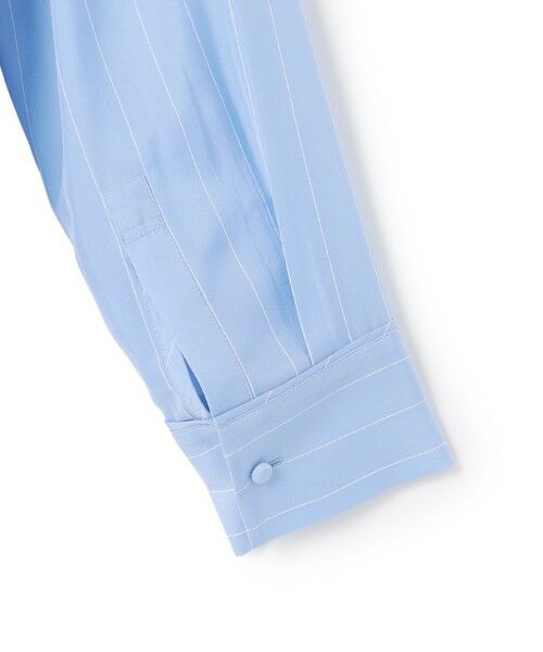 L size ONWARD(大きいサイズ) / エルサイズオンワード シャツ・ブラウス | 【WEB＆一部店舗限定】PreshrunkCupraStripe シャツ | 詳細3