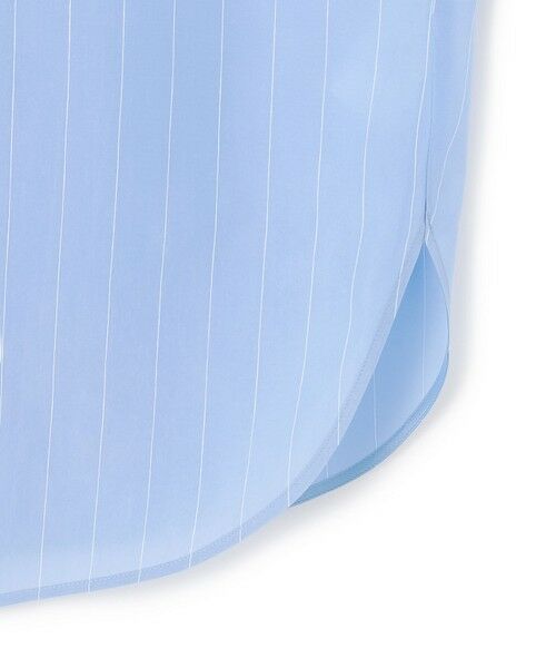L size ONWARD(大きいサイズ) / エルサイズオンワード シャツ・ブラウス | 【WEB＆一部店舗限定】PreshrunkCupraStripe シャツ | 詳細4