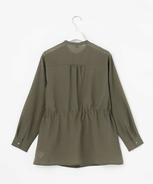 L size ONWARD(大きいサイズ) / エルサイズオンワード シャツ・ブラウス | 【冷房対策に】RELAXION Sheer ボイル ブラウス | 詳細13