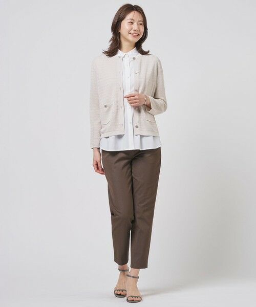 L size ONWARD(大きいサイズ) / エルサイズオンワード シャツ・ブラウス | 【WEB限定カラーあり】SOFT TC ストレッチ シャツ ブラウス | 詳細2