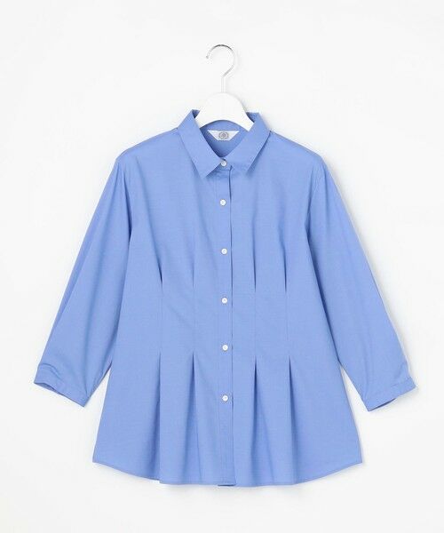 L size ONWARD(大きいサイズ) / エルサイズオンワード シャツ・ブラウス | 【WEB限定カラーあり】SOFT TC ストレッチ シャツ ブラウス | 詳細5