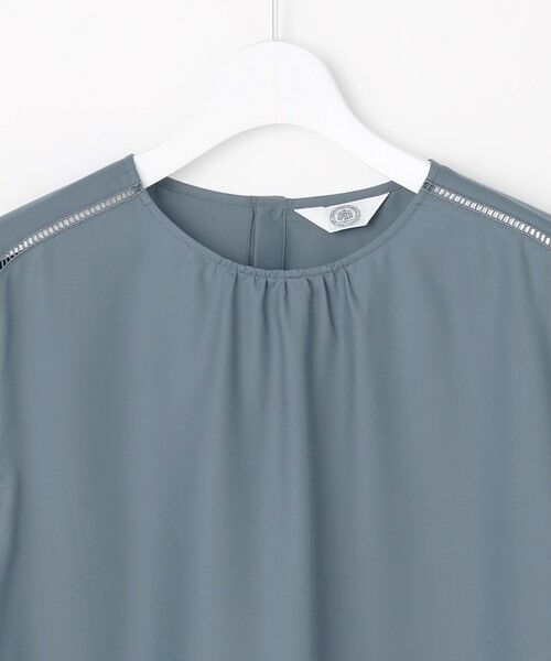 L size ONWARD(大きいサイズ) / エルサイズオンワード シャツ・ブラウス | 【一枚で着映え・セット着用可】スパンソフトクロス刺繍 ブラウス | 詳細15