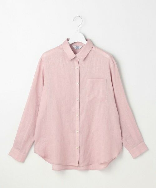 L size ONWARD(大きいサイズ) / エルサイズオンワード シャツ・ブラウス | 【WEB限定カラーあり・2way】リネン シャツ ブラウス | 詳細3