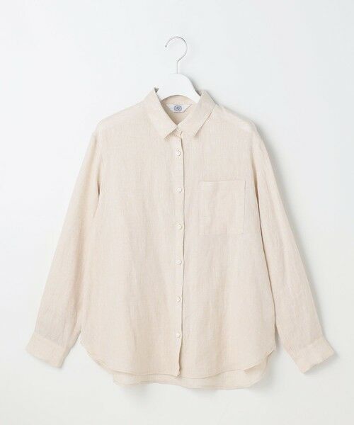 L size ONWARD(大きいサイズ) / エルサイズオンワード シャツ・ブラウス | 【WEB限定カラーあり・2way】リネン シャツ ブラウス | 詳細10