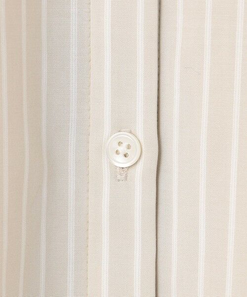 L size ONWARD(大きいサイズ) / エルサイズオンワード シャツ・ブラウス | エンブロイダリーブロードバンドカラー ブラウス | 詳細9