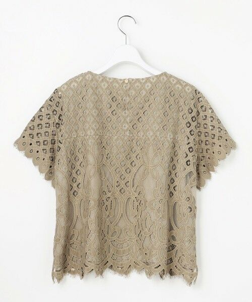 L size ONWARD(大きいサイズ) / エルサイズオンワード シャツ・ブラウス | パネルレース ブラウス | 詳細10