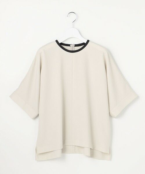 L size ONWARD(大きいサイズ) / エルサイズオンワード シャツ・ブラウス | 【セットアップ対応】テクスチャードスーツ ブラウス | 詳細2