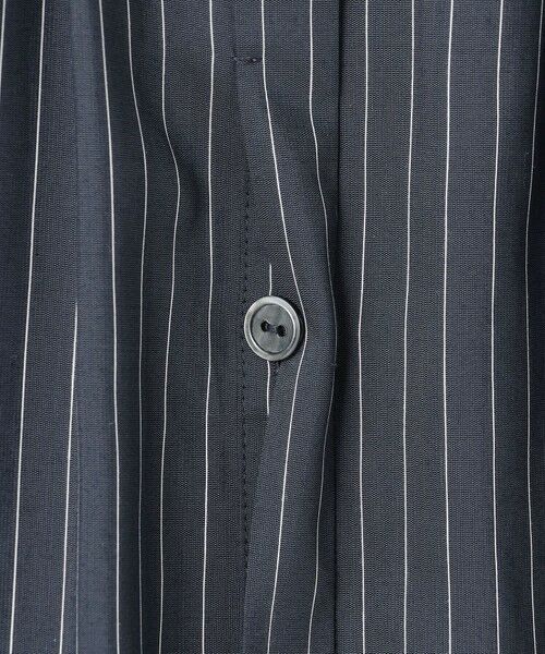 L size ONWARD(大きいサイズ) / エルサイズオンワード シャツ・ブラウス | ドライシアーストライプ フロントタック ブラウス | 詳細8