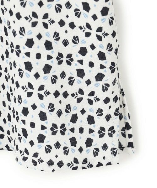 L size ONWARD(大きいサイズ) / エルサイズオンワード シャツ・ブラウス | カレイドスコーププリント バンドカラー ブラウス | 詳細7