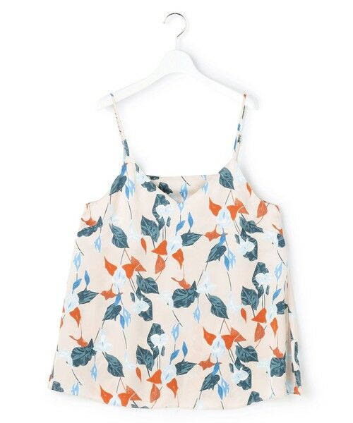 L size ONWARD(大きいサイズ) / エルサイズオンワード シャツ・ブラウス | カラーリリープリント キャミソールブラウス | 詳細8