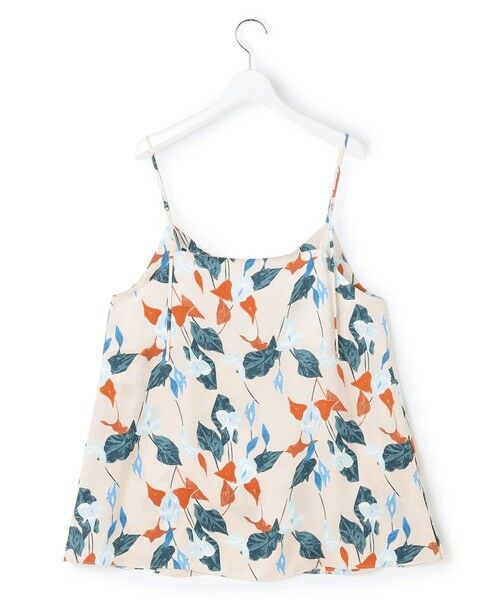 L size ONWARD(大きいサイズ) / エルサイズオンワード シャツ・ブラウス | カラーリリープリント キャミソールブラウス | 詳細9