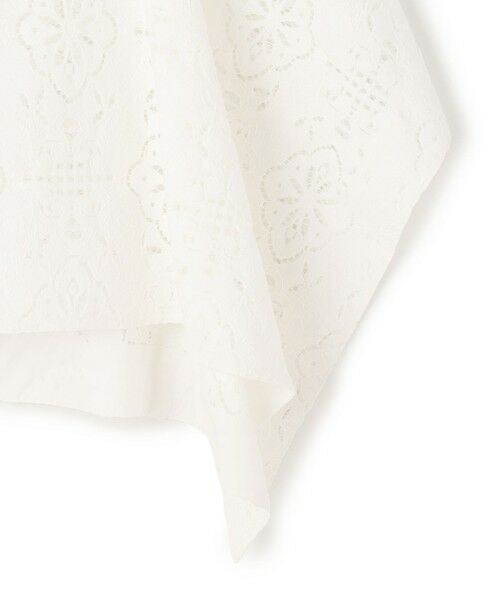 L size ONWARD(大きいサイズ) / エルサイズオンワード シャツ・ブラウス | ラッセルオーナメントレース キャミソール ブラウス | 詳細8