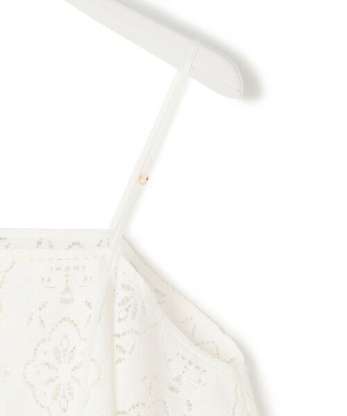 L size ONWARD(大きいサイズ) / エルサイズオンワード シャツ・ブラウス | ラッセルオーナメントレース キャミソール ブラウス | 詳細10