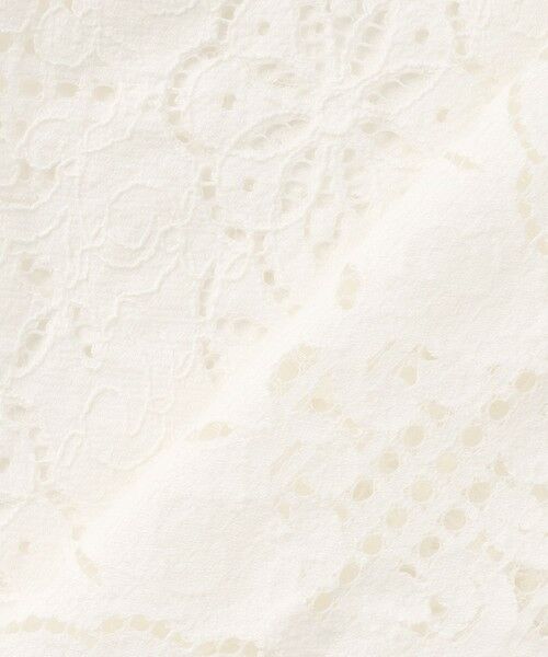 L size ONWARD(大きいサイズ) / エルサイズオンワード シャツ・ブラウス | ラッセルオーナメントレース キャミソール ブラウス | 詳細11