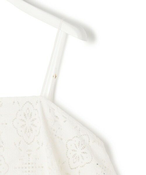 L size ONWARD(大きいサイズ) / エルサイズオンワード シャツ・ブラウス | ラッセルオーナメントレース キャミソール ブラウス | 詳細10