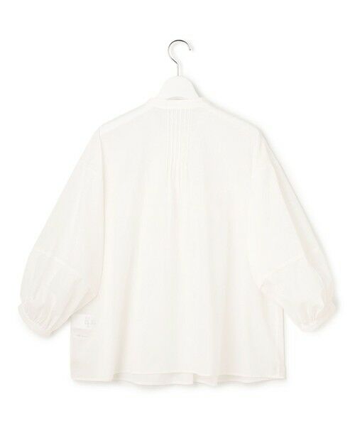 L size ONWARD(大きいサイズ) / エルサイズオンワード シャツ・ブラウス | コットンボイル ピンタック ブラウス | 詳細4