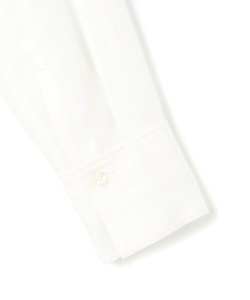 L size ONWARD(大きいサイズ) / エルサイズオンワード シャツ・ブラウス | ドビーストライプ バックタック フレアブラウス | 詳細11