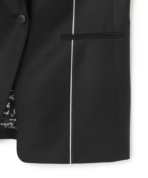 L size ONWARD(大きいサイズ) / エルサイズオンワード テーラードジャケット | 【30th ANNIVERSARY】Bahariyeインサイドアウト テーラードジャケット | 詳細13