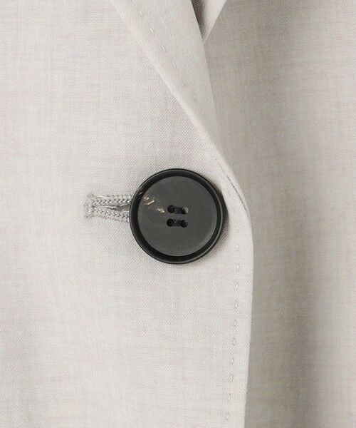 L size ONWARD(大きいサイズ) / エルサイズオンワード テーラードジャケット | レーヨンライクトロ テーラードジャケット | 詳細8