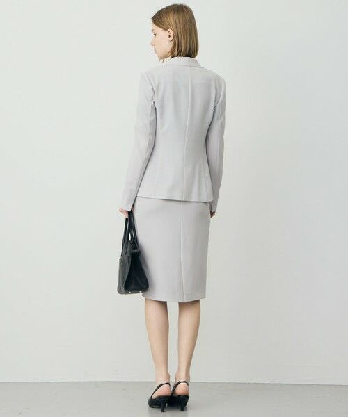 L size ONWARD(大きいサイズ) / エルサイズオンワード テーラードジャケット | レーヨンライクトロ テーラードジャケット | 詳細2