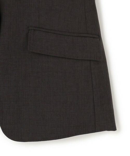 L size ONWARD(大きいサイズ) / エルサイズオンワード テーラードジャケット | レーヨンライクトロ テーラードジャケット | 詳細10