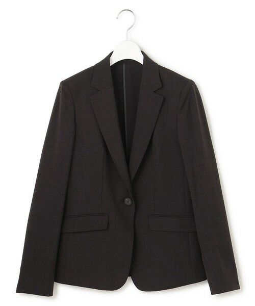 L size ONWARD(大きいサイズ) / エルサイズオンワード テーラードジャケット | レーヨンライクトロ テーラードジャケット | 詳細15