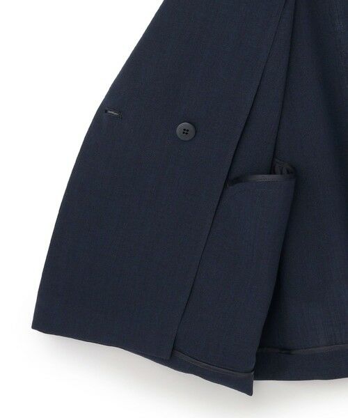 L size ONWARD(大きいサイズ) / エルサイズオンワード テーラードジャケット | ドライアセテートスラブ 8分袖ジャケット | 詳細19