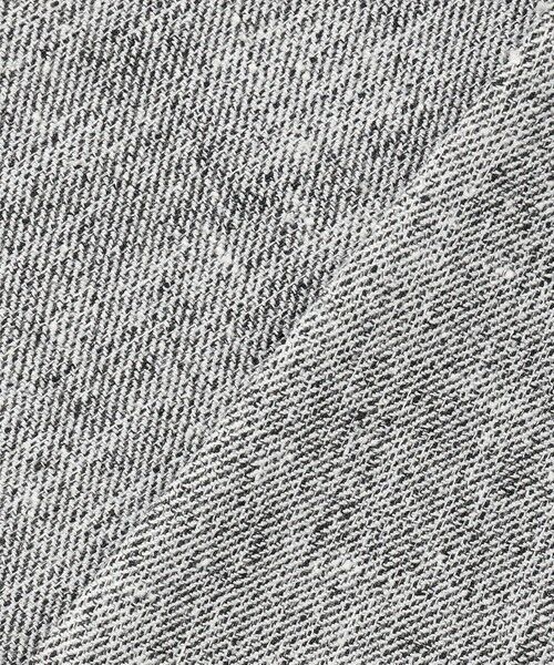 L size ONWARD(大きいサイズ) / エルサイズオンワード ノーカラージャケット | ストレッチMIXツイード 半袖ジャケット | 詳細13