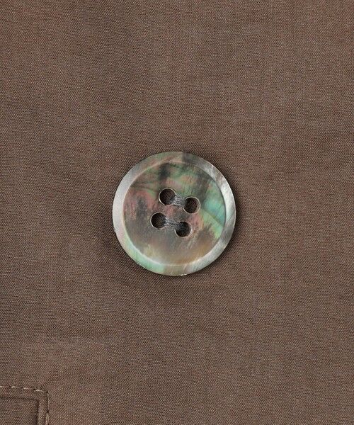 L size ONWARD(大きいサイズ) / エルサイズオンワード その他アウター | 【見上愛さん着用】ナイロンコットンシアーボイル ダブルジャケット | 詳細18