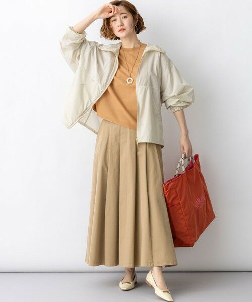 L size ONWARD(大きいサイズ) / エルサイズオンワード その他アウター | ナイロンタイプライター ダブルジップ ブルゾン | 詳細5