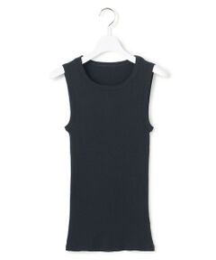 L size ONWARD(大きいサイズ) / エルサイズオンワード タンクトップ | オーガニックリブ タンクトップ