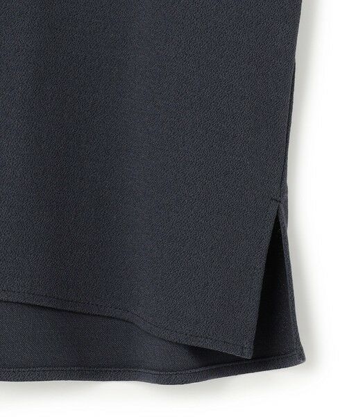 L size ONWARD(大きいサイズ) / エルサイズオンワード カットソー | スパンプラチナムジョーゼット ナロータイカットソー | 詳細10