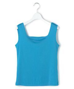 L size ONWARD(大きいサイズ) / エルサイズオンワード タンクトップ | ブライトステッチリブ タンクトップ