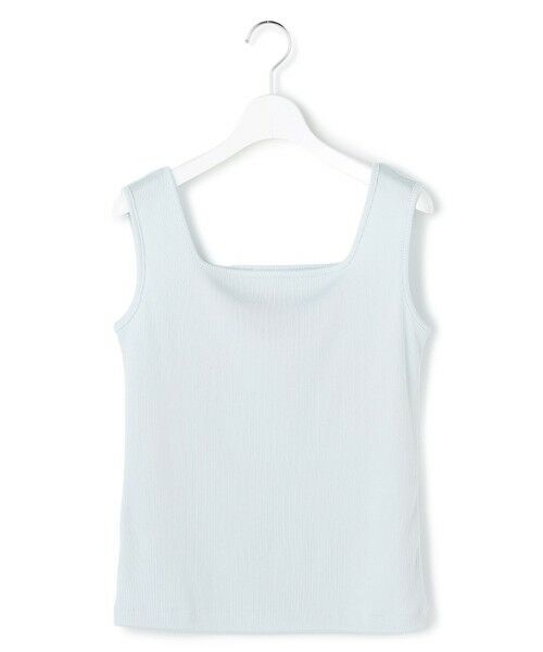 L size ONWARD(大きいサイズ) / エルサイズオンワード タンクトップ | ブライトステッチリブ タンクトップ | 詳細3