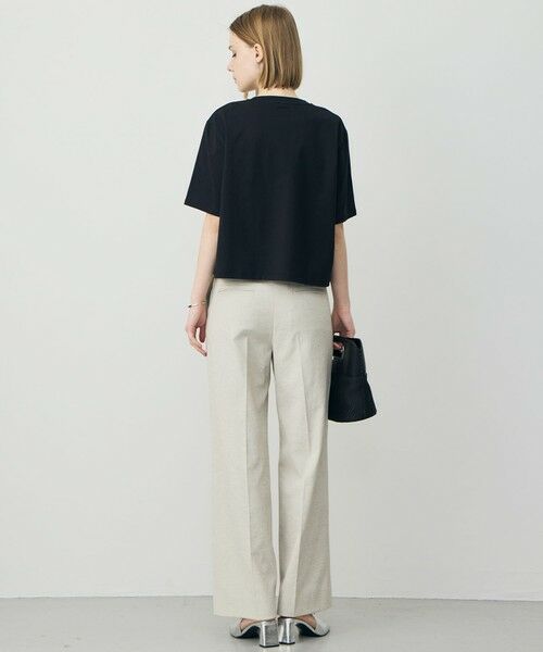 L size ONWARD(大きいサイズ) / エルサイズオンワード カットソー | ロゴTEE（猫モチーフ） | 詳細5