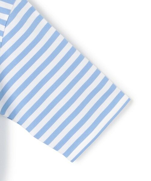 L size ONWARD(大きいサイズ) / エルサイズオンワード カットソー | 【30th ANNIVERSARY】 PARIS ボーダーTシャツ | 詳細3