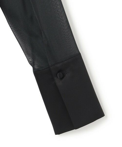 L size ONWARD(大きいサイズ) / エルサイズオンワード カットソー | 【WEB＆一部店舗限定】SheerSerika ボートネックプルオーバー | 詳細3