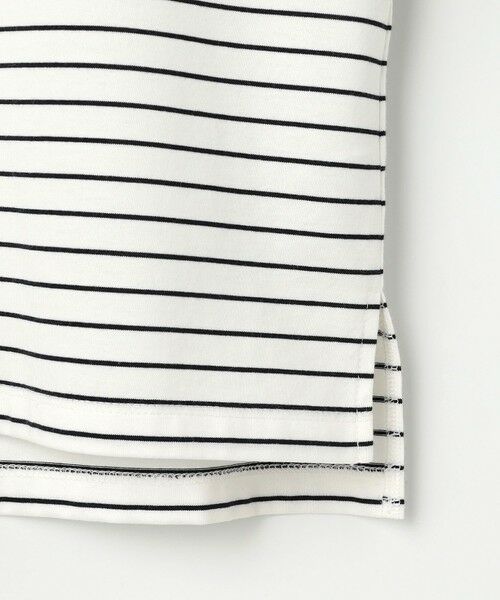 L size ONWARD(大きいサイズ) / エルサイズオンワード カットソー | スムースジャージー ボーダー カットソー | 詳細6