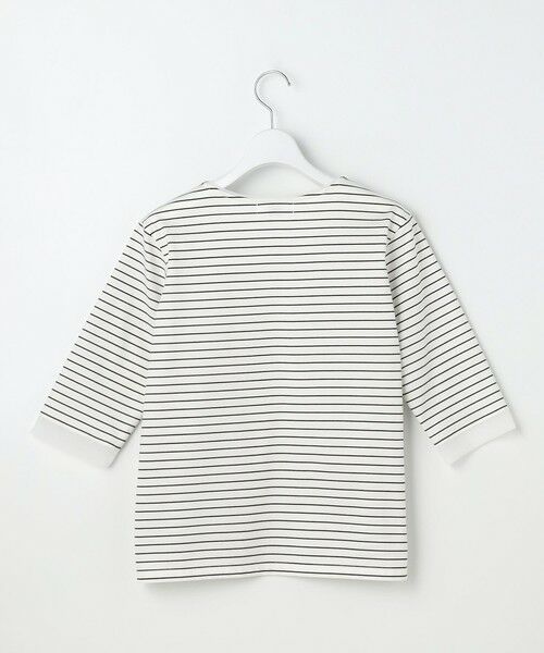 L size ONWARD(大きいサイズ) / エルサイズオンワード カットソー | スムースジャージー ボーダー カットソー | 詳細8