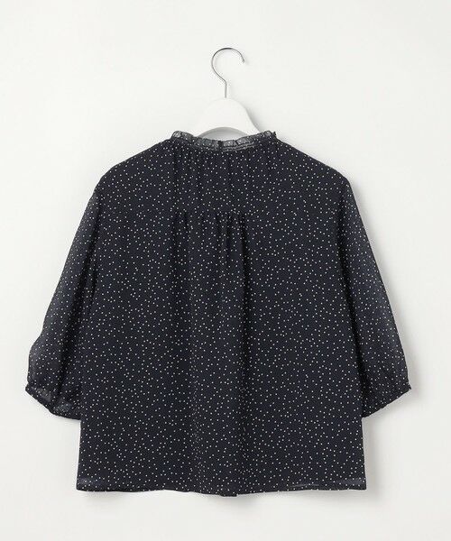 L size ONWARD(大きいサイズ) / エルサイズオンワード カットソー | シアードットプリント カットソー | 詳細7