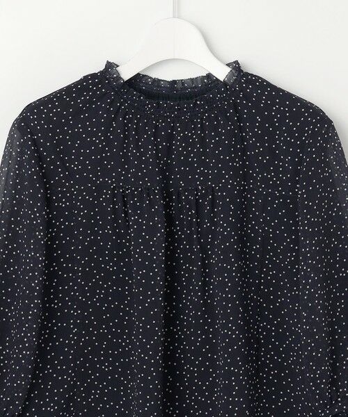 L size ONWARD(大きいサイズ) / エルサイズオンワード カットソー | シアードットプリント カットソー | 詳細8